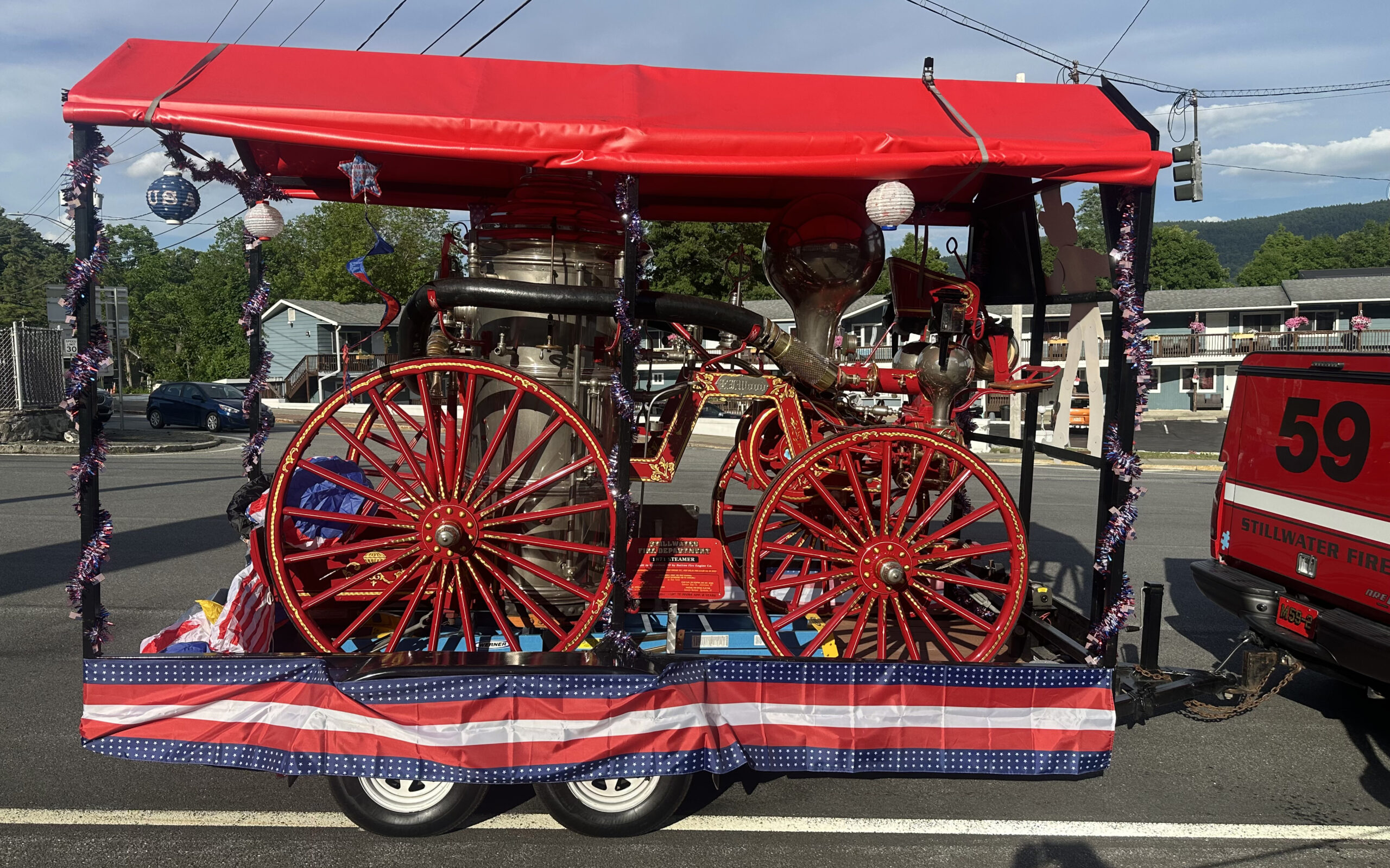 fire department button steamer