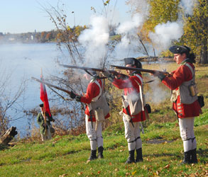 militia fires it guns