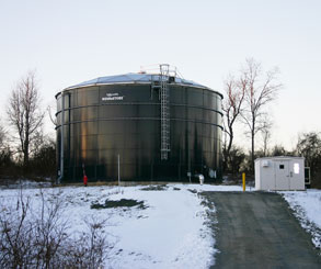 large water holding tank