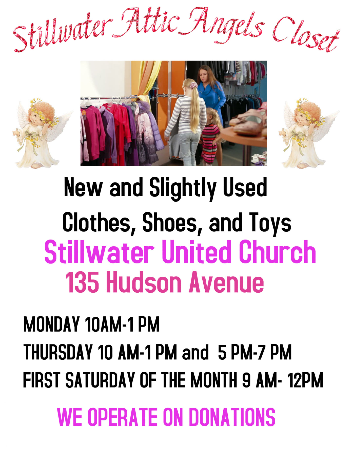 clothes attic poster